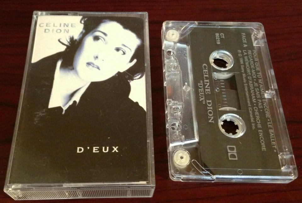 CELINE DION K7 " D'eux " SONY Canada 1995' - Image 1 of 1