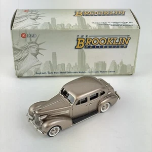 Boxed Brooklin BRK156 1937 Oldsmobile L37 Touring Sedan Tulipwood Brown Poly - Picture 1 of 8