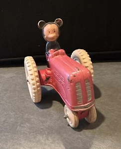 Vintage 1930s Mickey's Tractor Toy - Picture 1 of 6