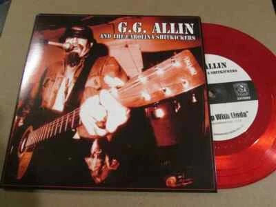 g.g. allin and the Carolina Shitkickers 7" ep signed Foto 1 de 2
