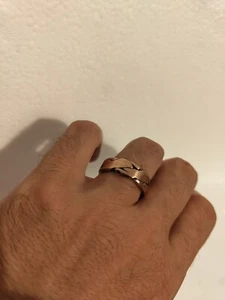 Keltischer geflochtener Ring aus Kupfer Ringgr. 59 - Bild 1 von 7