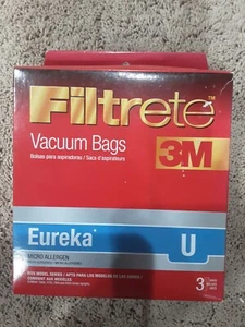 3M Filtrete Eureka U Vacuum Bags 67701B 3 Pack New - Picture 1 of 2