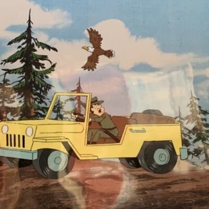 Vintage Original Animation Cel 3 Layer Hanna Barbera Yogi Bear. - Picture 1 of 5
