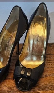 Dolce Gabbana Black Dressy Pumps, Size 38/7.5 - Picture 1 of 5