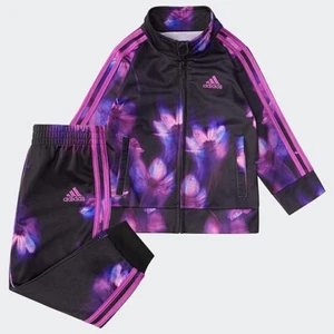 Adidas Cosmo Tricot Track Set Kids', Purple, Size 18MO - Picture 1 of 1