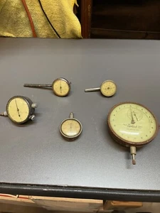 Vintage Federal C5MC Dial Indicator .0005" - Full Jeweled Plus Others In The Lot - Picture 1 of 14