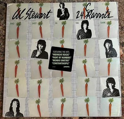 AL STEWART~SHOT IN THE DARK~24 CARROTS~FACTORY SEALED~1980 US ARISTA~W/HYPE STKR - Image 1 of 4