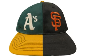 Sombrero a presión 1989 Sports Specialties Battle of the Bay, Atletics Giants A's - Imagen 1 de 11