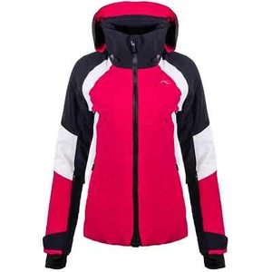 KJUS Acrux Ski Jacket Cranberry Black 20K Waterproof Insulated Womens L 40 $1099 - Picture 1 of 18