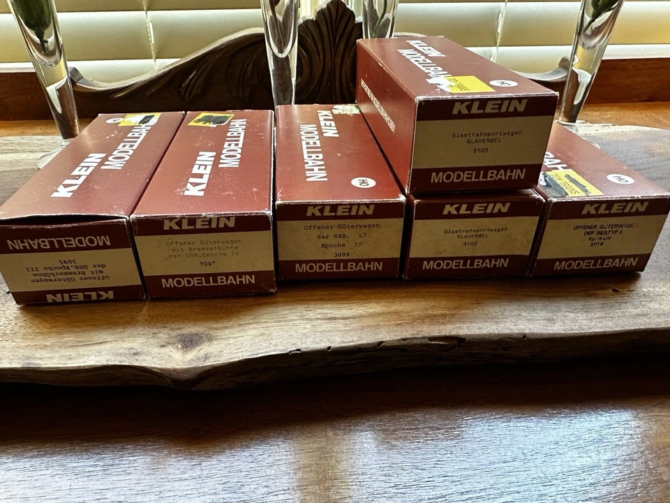 KLEIN MODELLBAHN HO TRAINS VARIETY SET OF 6 - Image 1 of 4