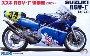 Fujimi 1/12 Scale Model Bike Kit Suzuki RGV-500 Gamma XR74 1988 Late Type - Picture 1 of 3