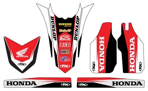 Factory Effex Sticker Trim Kit 17-50326 for Honda CRF250R 14-17 CRF450R 13-16 - Image 1 of 1