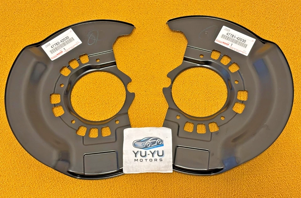 Toyota Genuine RAV4 2001-2005 Front Disc Brake Dust Cover Left Right Pair OEM - Image 1 of 4