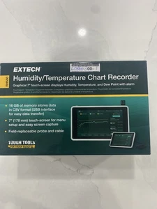 Extech Humidity/temprature Chart Recorder 7" TOUCH SCREEN RH550 - Picture 1 of 3