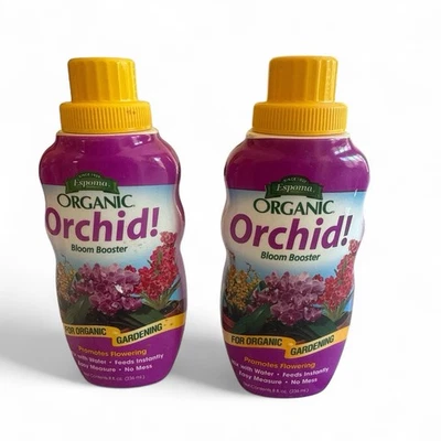 Espoma Organic Orchid Liquid Bloom Booster 8 oz (paquete de 2) Foto 1 de 2