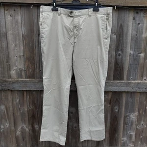 Pantalones chinos Bruhl Stone algodón elástico plus verano ligeros W40 L29 - Imagen 1 de 5