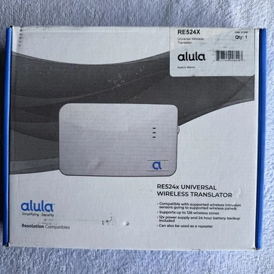 Alula RE524X Wireless Translator Repeater Resolution Products QTY: 1 - Image 1 of 4