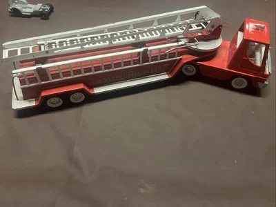 VTG Nylint Fire Dept No.6 Firetruck 30'' Metal Pressed-Steel USA 1970's - Image 1 of 4
