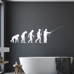 Angler-Fischer-Evolution Wandaufkleber - Bild 1 von 204