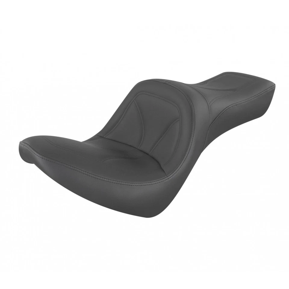Asiento estilo touring Saddlemen King 2-Up sin respaldo para conductor 885HFJ Foto 1 de 1