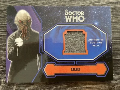2015 TOPPS DOCTOR WHO TRADING CARD COSTUME RELIC CHASE CARD OOD ALIEN - Image 1 of 2
