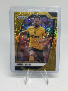 2024-25 Panini Prizm Premier League Matheus Cunha #221 Gold Prizm Disco/10 - Imagen 1 de 11