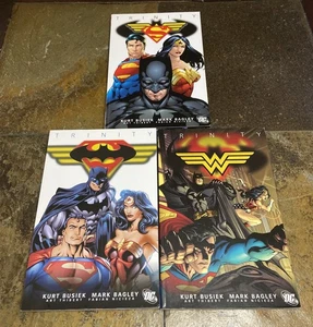 Trinity TPB vol. Set 1, 2, 3: DC Comics (2009) Batman, Superman, Wonder Woman - Foto 1 di 3