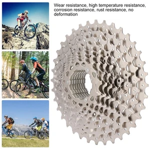 ❀ 10 Speed Cassette 11-36T Steel Mountain Bike Freewheel Cassette Flywheel - Picture 1 of 12