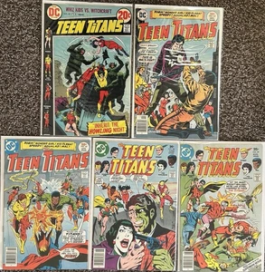 Teen Titans #43, 45, 47, 48, 49 (1973-79 DC) 5er-Set 1. App von Hummel Schlüssel - Bild 1 von 9