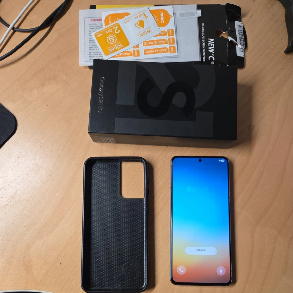 Galaxy S21 5G Phantom Gray 128GB mit OVP - Bild 1 von 4