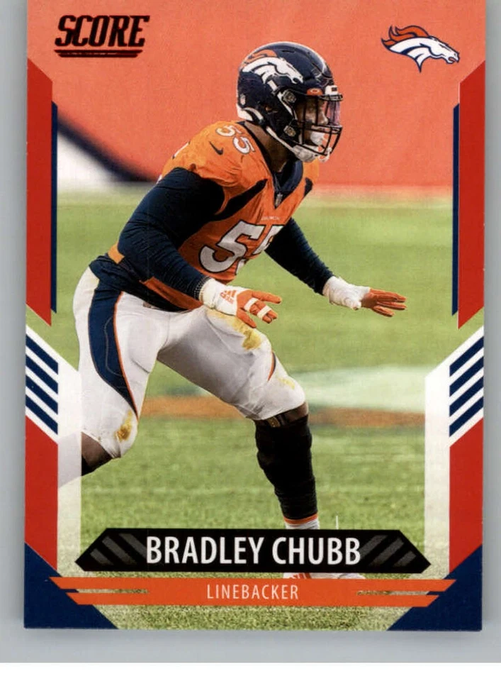 2021 Score (Panini) RED NFL Football Trading Cards Pick From List 1-250 - Image 1 of 1