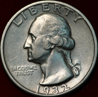 1932-S San Francisco Mint Silver Washington Quarter - Image 1 of 2