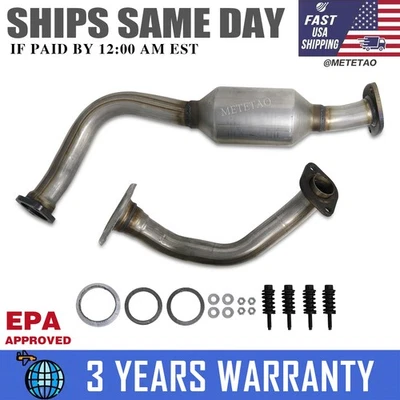 Fits Toyota RAV4 2.5L Front Pipe & Rear Catalytic Converter 2013-2018 EPA - Image 1 of 4