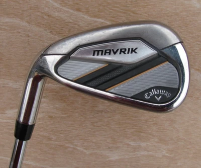 CALLAWAY MAVRIK 7 HIERRO 27 LOFT REGULAR FLEX ELEVAR EJE DE ACERO ZURDO LH Foto 1 de 4