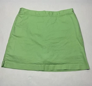 Vineyard Vines Mint Green Pink Logo Skort Skirt Sz 16 Preppy Tennis Country Club - Picture 1 of 20