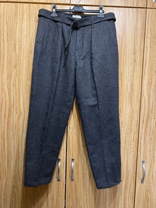 STILL BY HAND GRAUE PRESSTE CHINOHOSE AUS WOLLMISCHUNG - III - Bild 1 von 14