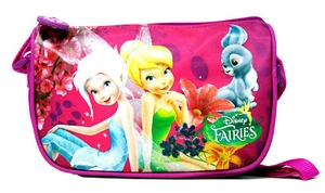Fairies Disney Tinkerbelle - glänzende Kindertasche / Umhängetasche 24x14x5cm - Bild 1 von 3