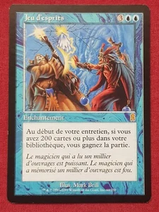 Magic The Gathering FRENCH ODYSSEY BATTLE OF WITS blue card MTG - Bild 1 von 2