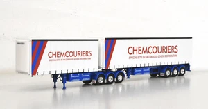 1:50 Scale Freighter T-Liner B-Double Trailers – Chemcouriers - Picture 1 of 2