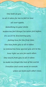Love & Romance How Right We Are For Each Other Hallmark Greeting Card - Picture 1 of 3