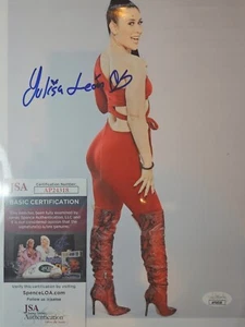 Yulisa Leon Hand Signed 8x10 JSA COA - Picture 1 of 1