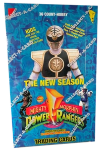 1994 Collect-A-Card Mighty Morphin Power Rangers Hobby Trading Card Box (SEALED) - Bild 1 von 1