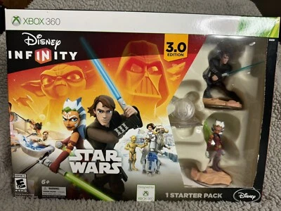 Disney Infinity 3.0 Edition Star Wars Starter Pack Xbox 360 Kids Game Bundle Set - Image 1 of 4
