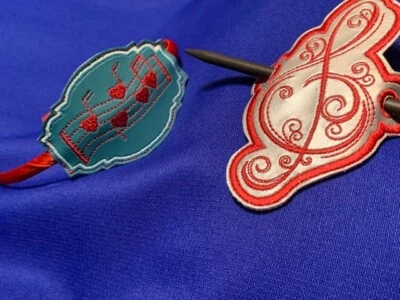 Lote 2 Accesorios Cabello Diadema + Stick Barrette MÚSICA Tema Envío Gratis Foto 1 de 4