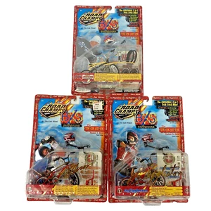 3 BRANDNEUE SELTENE Jakks Road Champs Haro Bikes BXS Mirra Miron Eggleston 1999 - Bild 1 von 7