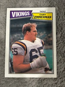 1987 Topps - Gary Zimmerman #207 (RC) EXNM .Q39 - Picture 1 of 2