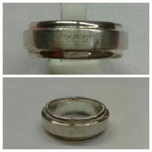 Anillo moderno de Esprit 925 plata anillo plata joyería plata tamaño 57 (18 mm) - Imagen 1 de 1