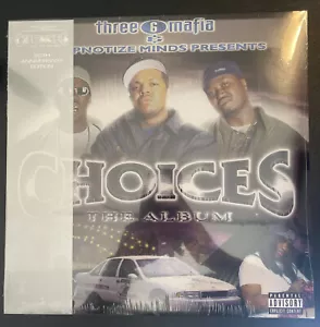 Drei 6 sechs Mafia Choices 20th Ann 2LP Vinyl • blau/lila • Obi Streifen • 325/500 - Bild 1 von 3