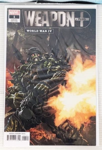 Weapon Plus World War IV #1 Marvel Comics One Shot Variant 9.4 Near Mint+ 2019 - Picture 1 of 1
