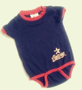 Houston Astros Infant One Piece Top Size 3/6 Months MLB Majestic  - Picture 1 of 4